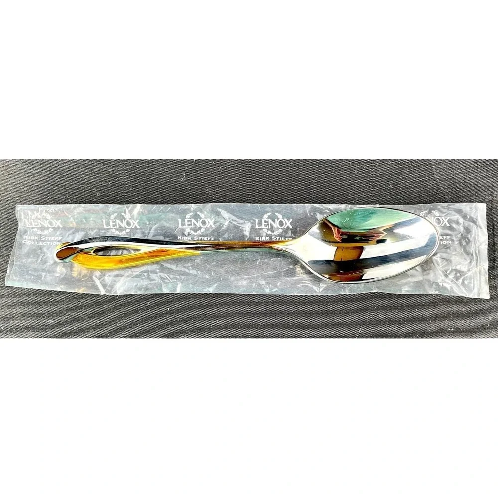 Lenox Debut Gold Stainless Flatware 5 Piece Place Setting 9823092 New